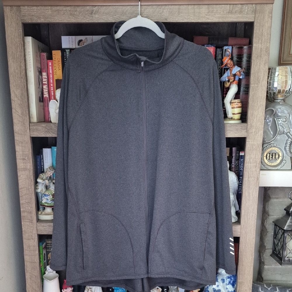 JMS Active Charcoal Full-Zip Jacket